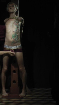 Nicky Tied to Pillar and Electro Paddl Tis1