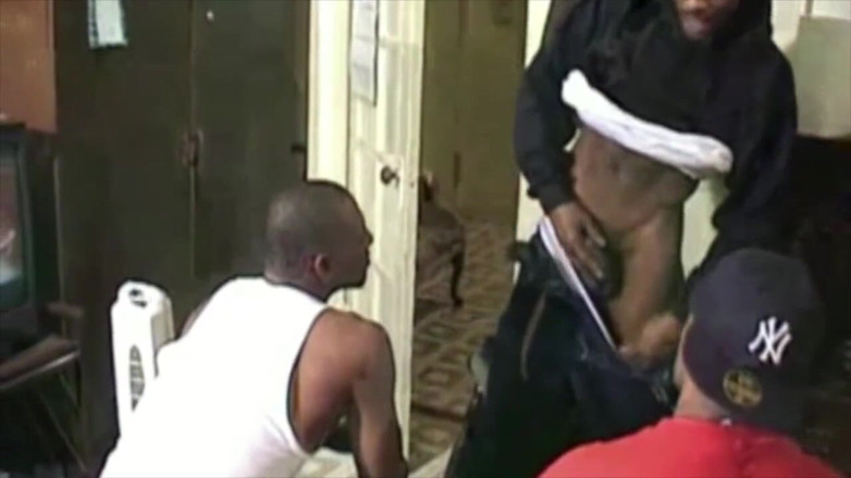 Young straight boy masturbation: Masturbation session with black boys friends