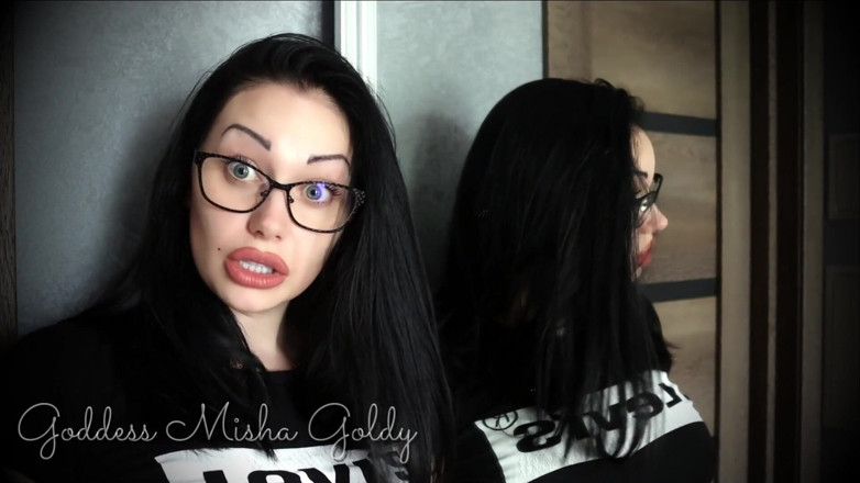 Goddess Misha Goldy: Ti farò! La mia gangbang ha sborrato troia! Sarai scopato...