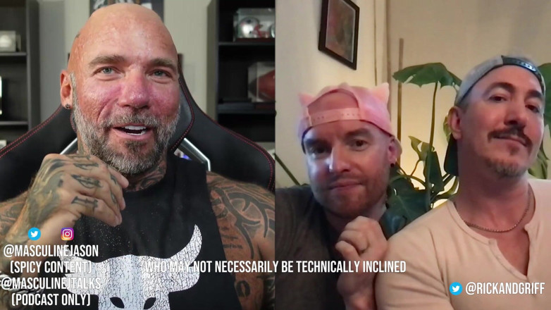 Raw and Uncensored with Masculine Jason: Porn Star Confessions - Rick e Griff (episódio 132)