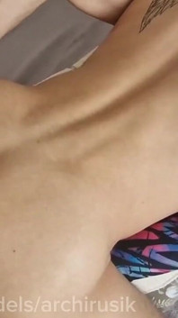 Licking Her Smooth, Wet Hole, He Started Fucking Her with Hot Cum