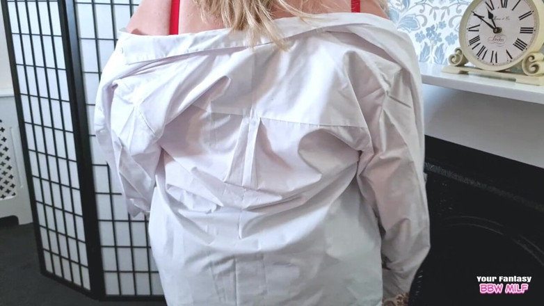 BBW_Wife: Instrukce tetičky honění (velká prsa prsa prsa puss pussy domácí manželka...