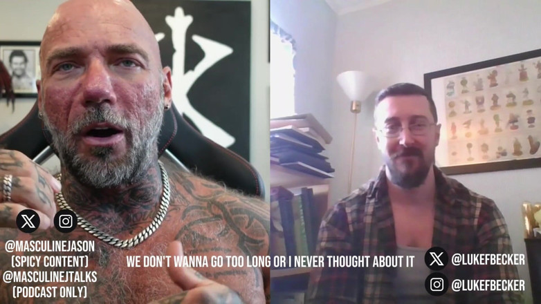 Raw and Uncensored with Masculine Jason: Porn Star Confessions - Luke Becker Episode 201