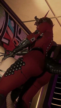 Futanari Succubus penetra anal em uma garota em seu apartamento