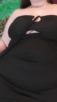 Sexy Seductive Striptease with Hairy BBW Pussy