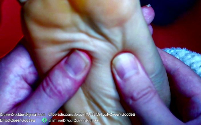 Dr. Foot Queen Goddess: Faltige sohlen-lotion-massage teil 2