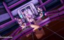 3D-Hentai Games: PinkCat strip-tease - Nyotengu, Ayane, Kasumi, Marie Rose, Honoka, Mai Shiranui...