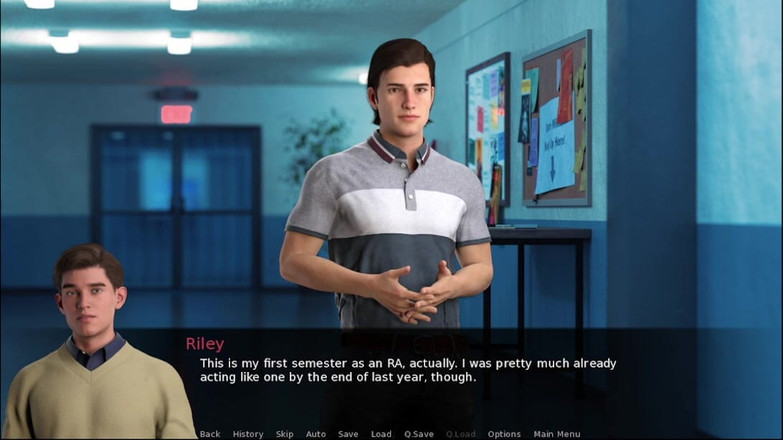 Gay Amaran: 신입생 체육 게임 플레이 4부