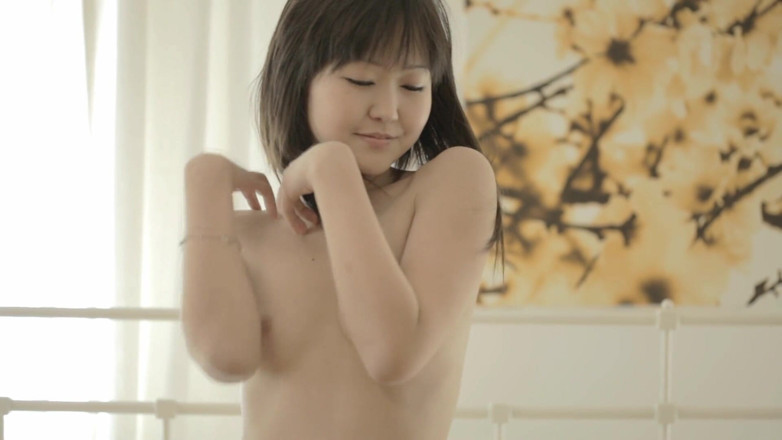 Adult Deluxe: Cute asian teen undresses &amp; touches herself