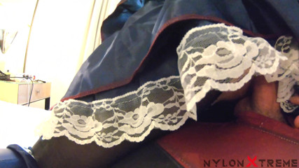 Nylon Xtreme: POV cam Luna rival Harley Quinn Sex with black pantyhose