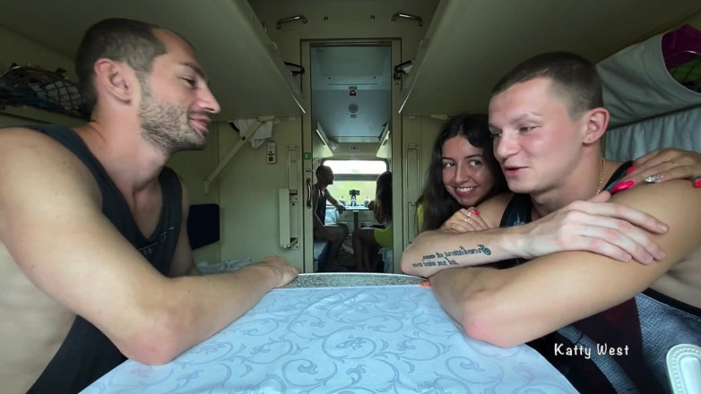 Katty West: Cuckold Lost His Wife in Train