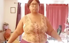 Bellydancing bbw cougar