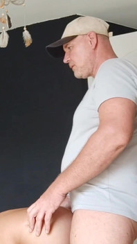 Stepdaddy Fuck You. Anal Creampie From Horny Stepdaddy