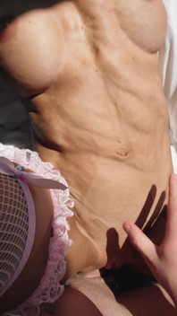 Impressive Fitness Instructor Gives a Private Lession