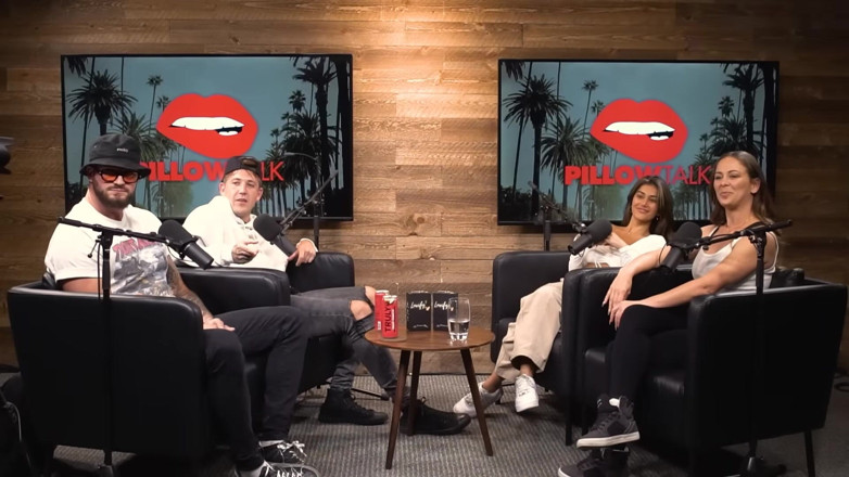 Pillow Talk: Cherie Deville Hooks up with Sara Rose in Podcast Studio