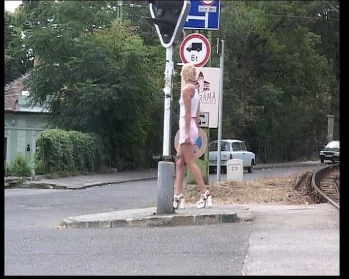 German's Fetish: Cute Blonde Teen From Germay Likes to Pee in Public