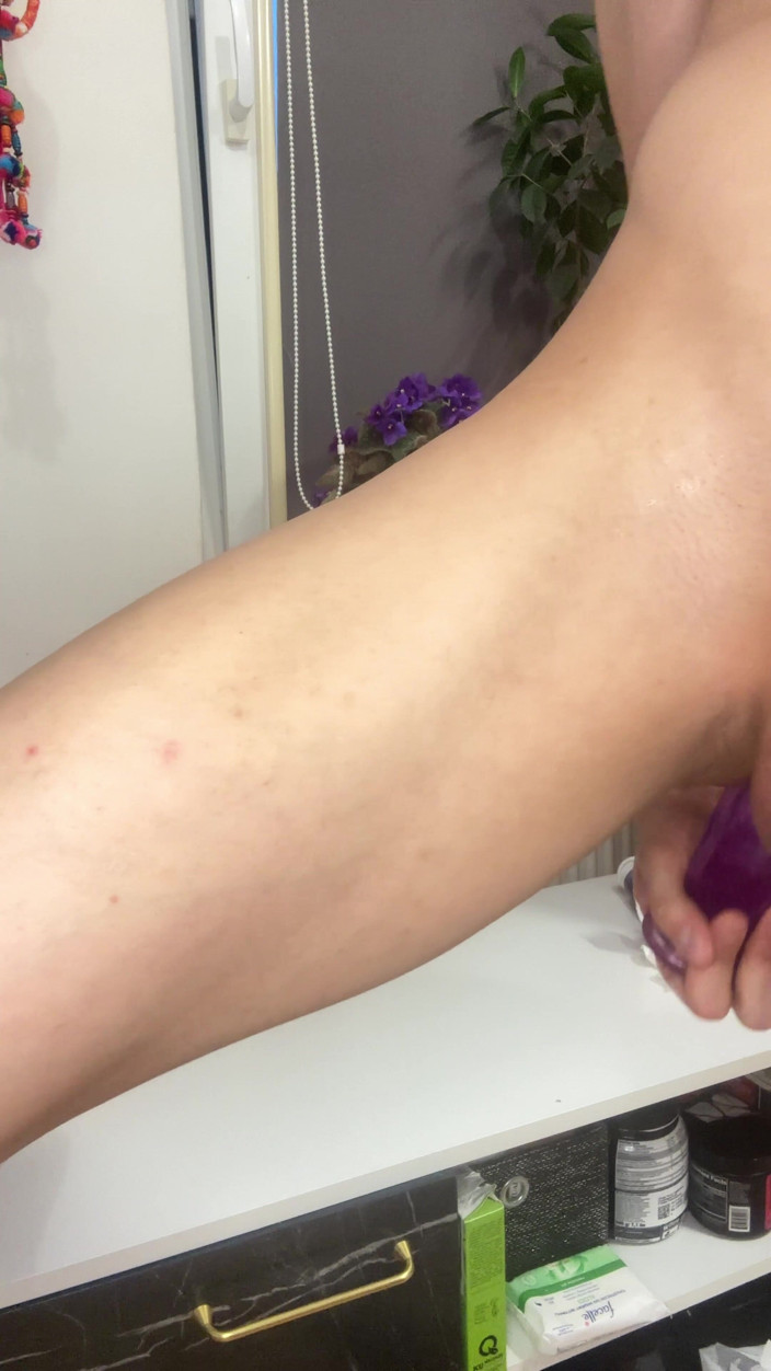 FemmeTwunkie: Cute Twink Dildo Ass Play and Cum From Anal