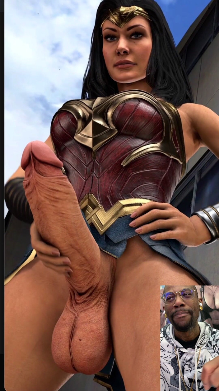 L6RD7BLU3 FUTA: Wonder Woman tình cờ sục con cu chuyển giới xinh đẹp...