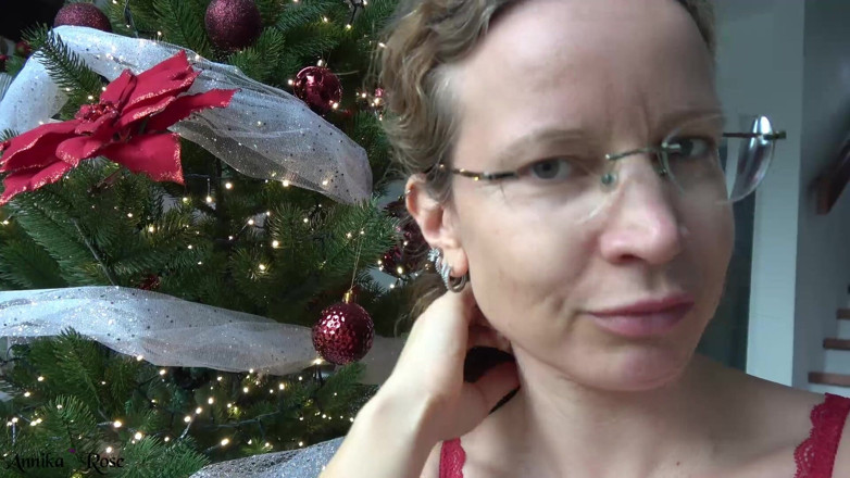 Annika Rose: Licking Under the Christmas Tree