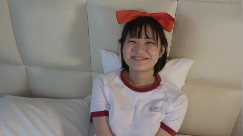 japan banana: Cute Japanese 18-year-old Female Student Is Blowjob and Creampie Sex Gonzo...