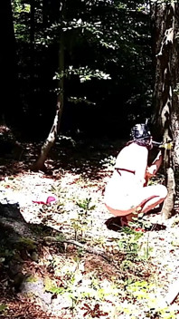 Kinky Couple Caught Playing in the Woods