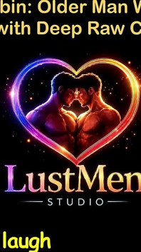 English Audio Gay Sex Story - Snowbound Cabin Starszy mężczyzna rozgrzewa młodego ogiera z głębokim surowym kutasem - część 5