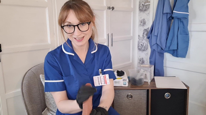 Lily kink: POV sex na klinice sestřička hand job trial CFNM