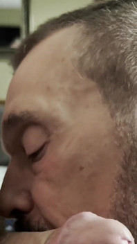 Stepdaddy Sucking Cock and Masterbating with His Bud