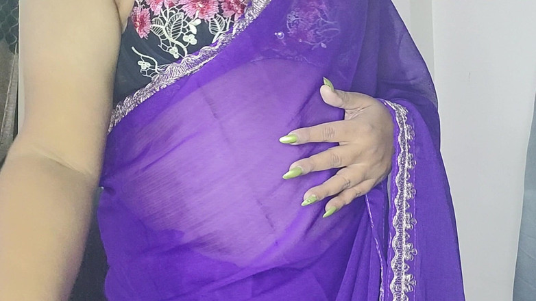 Indiansissychubby: 撸出我的新纱丽，你喜欢吗