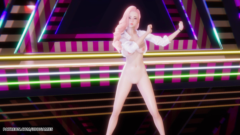 3D-Hentai Games: Newjeans - Asap - Seraphine Sexy striptýz