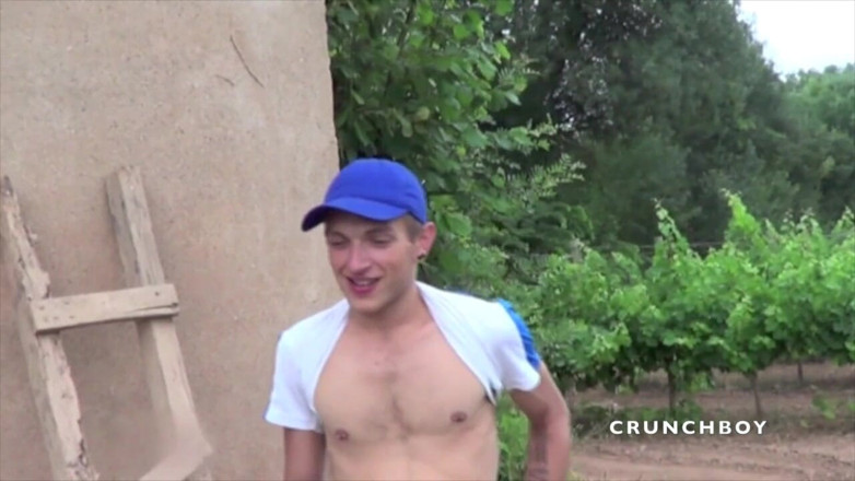 Crunch Boy: Asian slut fucked outdoor by sneaker boy