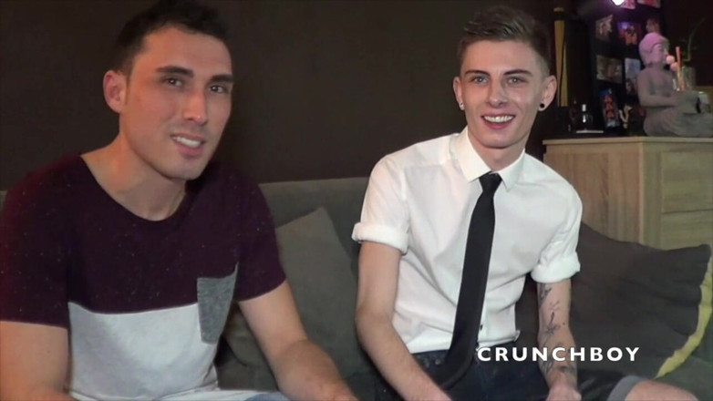 French Twinks Amator videos: 제롬 제임스 는 젊은 직선 친구 양식 파리에 의해 원시 따먹어