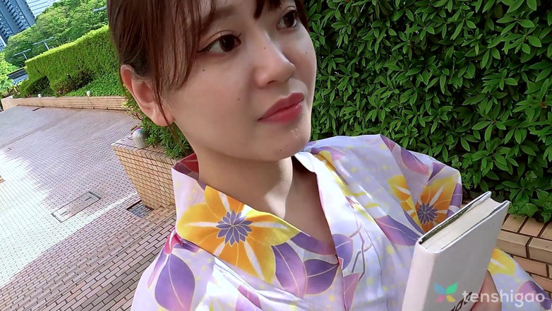 Tenshigao: Japon amatör Aki Igarashi kimonosunda sikiliyor