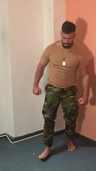 Maximo Soldier está treinando