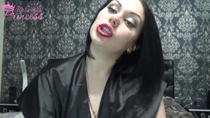 Goddess Misha Goldy: 2 bibir dan gloss untuk bibir seksi saya!
