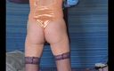 Lizzaal ZZ: Teasing and Caning Myself in My Sexy Retro Suit and...