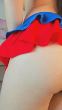 Sexy tetona desnuda la masturbación