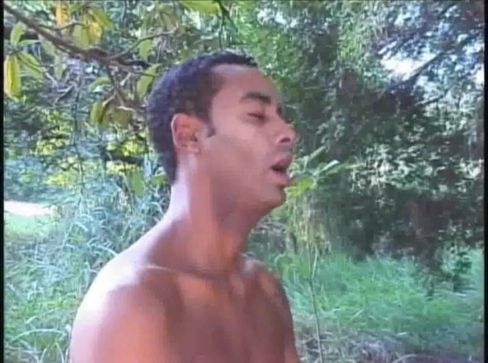Gaybareback: Latino Suck His Friend in Forest
