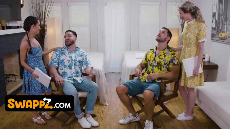 Swappz: Magrinha enteada quer paus de verdade