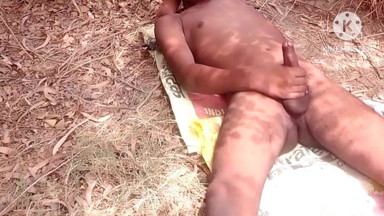 Hotdick_rohit: Desi Village Boy Hard Ass Fucking with a Big Cucumber...