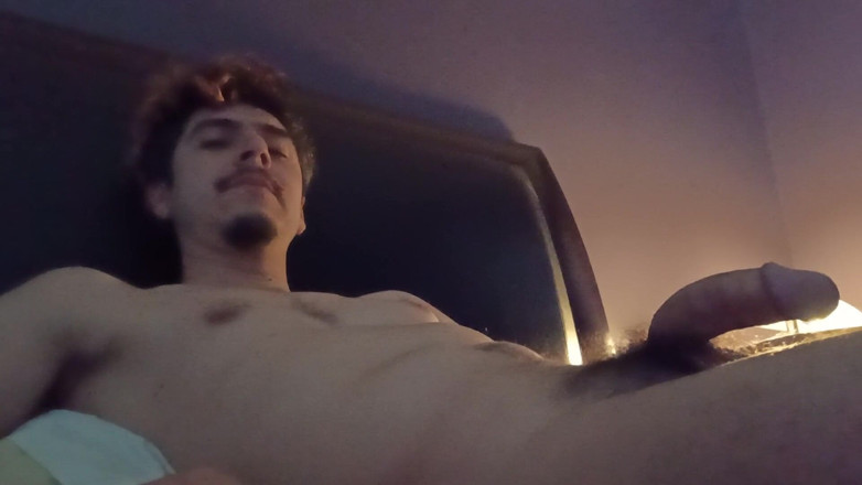 Tabasco Jake: Handsome Man Big Throbbing Cock No Hands