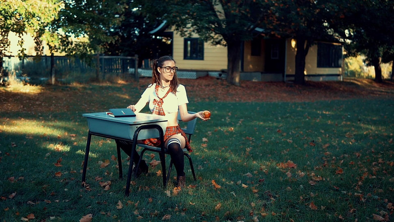 Piper Blush: Uniforme para classe