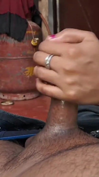 Desi Dick Masaż tłusta ręczna robota do wytrysku