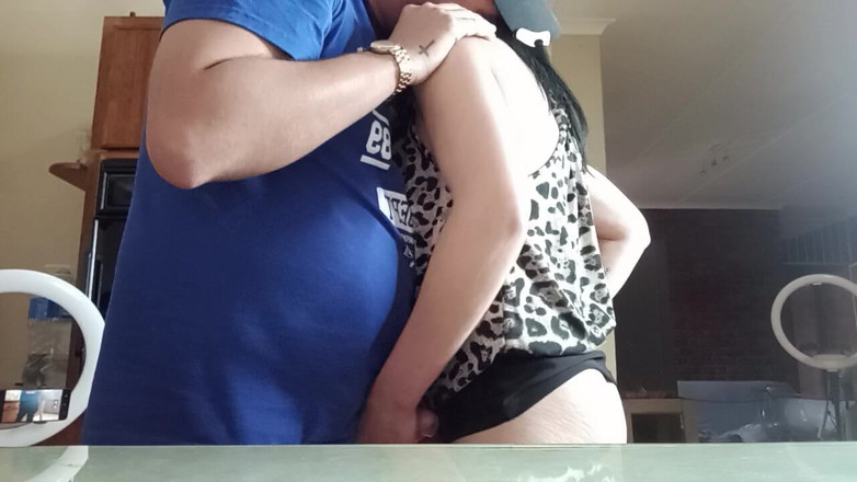 Bigjoefuckalott: Fucking My Girl in the Kitchen Before Asking to Marry...