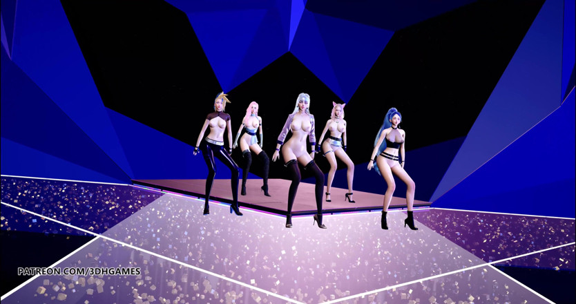 3D-Hentai Games: [MMD] STAYC - So bad striptease 4k 60fps