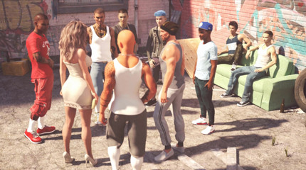 Johannes Gaming: Awam - Sophia fue follada por bbc en el callejón