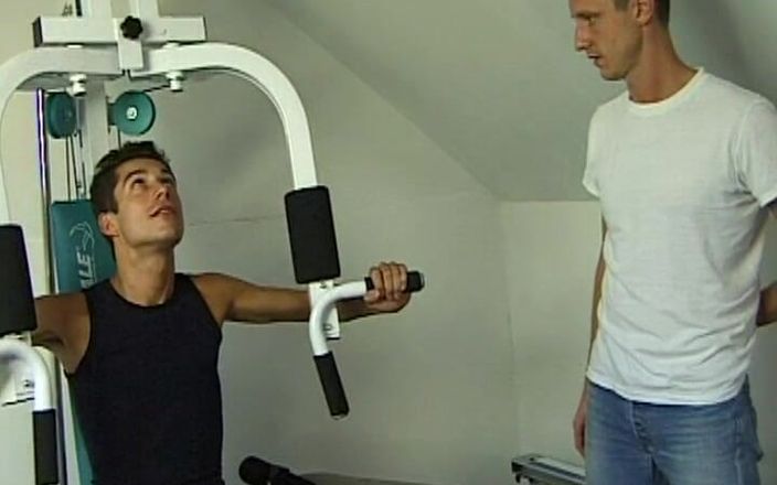 Gay 90's Vintage Porn: Leidenschaftliche männliche berührung # 4