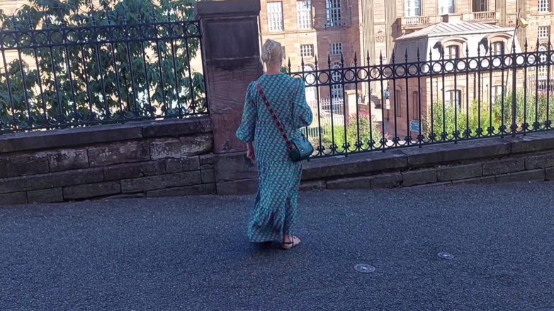 Selena701: Amator Blond soție Goală În Aer Liber