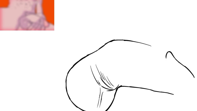 Gay violet rain: Čůrák a Svalnatý Růst Animace Timelapse