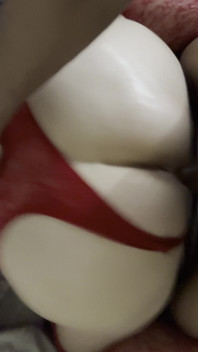 Horny Mature Neighbor Sexy Red Lingerie